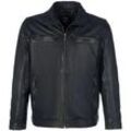 Lederjacke Louis Sayn schwarz, 50