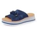 Plateau-Pantolette Gabor Comfort blau, 42