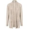 Cardigan aus 100% Schurwolle Peter Hahn beige, 38