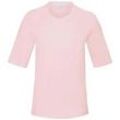 Rundhals-Shirt langem 1/2-Arm Lacoste rosé, 40