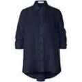 Bluse in A-Linie St. Emile blau, 44