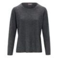 Rundhals-Pullover aus Schurwolle und Kaschmir include grau, 40