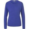 Rundhals-Pullover aus Schurwolle und Kaschmir include lila, 36