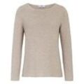 Rundhals-Pullover Peter Hahn beige, 42