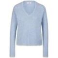 V-Pullover Peter Hahn blau, 46