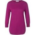 Rundhals-Pullover aus Seide und Kaschmir Peter Hahn Seide/Kaschmir pink, 38