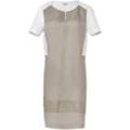 Kleid aus 100% Leinen Riani beige, 44