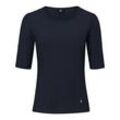 Rundhals-Shirt Modell Velvet Bogner blau, 44