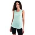 Icebreaker 125 Cool-Lite™ Merino Blend Sphere III Tanktop Summer Shine - Frau - Glass - Größe XS