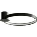 SOLLUX LIGHTING Deckenleuchte "RIO", schwarz, H: 12,5cm, Lampen, Verteiltes Licht