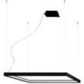 Kronleuchter SOLLUX LIGHTING "NELYA", schwarz, Lampen, H: 150cm Pendelleuchte Slush -Einstellung