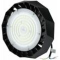 Campana Industriale led Chip Samsung 100W 120LM/W ufo con Driver Samsung Colore Nero 90° 4000K IP65 Dimmerabile ( 1-10V )