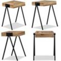 Beistelltisch Recyceltes Massivholz Teak - Beistelltisch - Beistelltische - Home & Living - Mehrfarbig