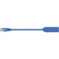 Telegärtner RJ45 Netzwerk Adapter [1x RJ45-Stecker - 1x RJ45-Buchse] 20.00 cm Blau