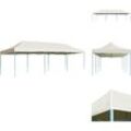 Vidaxl - Pavillons & Partyzelte - Living Faltzelt Pop-Up Partyzelt 3 x 9 m Creme - Creme