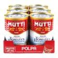 Mutti Polpa Feinstes Tomatenfruchtfleisch gehackt 400 g, 6er Pack