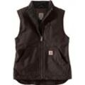 Carhartt Sherpa, Weste Damen Dunkelbraun M female