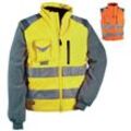 2 in 1 Warnschutzjacke mit Fleeceärmel orange 60 - Orange - Cofra