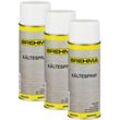 3x BREHMA Kältespray Eisspray Vereisungsspray Kühlspray 400ml -45°C