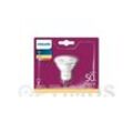 Philips - dichroitische led-lampe GU10 4,7W warmes licht - 929001250496