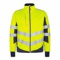 Warnschutz Softshell Jacke Safety 1158-237-38165 Gr. m gelb/blue ink - Engel