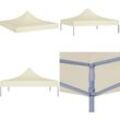 Partyzelt-Dach 2x2 m Creme 270 g/m² - Partyzeltdach - Partyzeltdächer - Home & Living - Creme