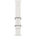 Apple Watch Ocean Band Armband 49 mm Weiß Watch Ultra, Watch Series 8, Watch Series 7, Watch Series 6, Watch Series 5, Watch Series 4, Watch Series 3, Watch