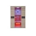 Interline Infrarot Kabine "Ruby", 2 Personen, Kanadischer Hemlock, Standard Halogen Lampe