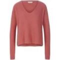 V-Pullover aus 100% Premium-Kaschmir include pink, 48