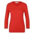 Rundhals-Pullover aus 100% Premium-Kaschmir Peter Hahn Cashmere orange, 46