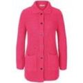 Long-Strickjacke Peter Hahn pink, 44