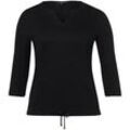 Shirt 3/4-Arm Emilia Lay schwarz, 56