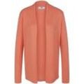 Strickjacke Modell Caro Peter Hahn Seide/Kaschmir orange, 52