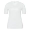 V-Shirt 1/2-Arm Emilia Lay weiss, 42