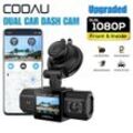 COOAU Smart Dashcam 2.5K 1080P UHD WLAN GPS Auto DVR Recorder Nachtsicht Dashcam (HD