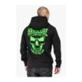 Hardcore United Herren Kapuzensweatshirt normale Passform CORY