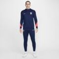 Kroatien Strike Nike Dri-FIT Fußball-Trainingsanzug mit Kapuze für Herren - Blau