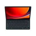 SAMSUNG Book Cover Keyboard Slim Tablet-Hülle für SAMSUNG Galaxy Tab S9+ schwarz