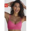 LASCANA Push-up-BH 'COMFY BRA' pink Gr. 70AA. Vergrößert Optisch Die Brust und mit Bügel. Nachhaltig.