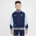 Tottenham Hotspur Academy Pro Nike Dri-FIT Hymnen-Fußballjacke für ältere Kinder - Blau