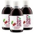 Cherry PLUS US-Montmorency-Sauerkirsch-Konzentrat 3X500 ml