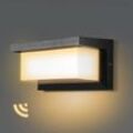 18W led Wandlampe Sensor IP65 Badlampe Modern Deckenleucht Wandleuchte Treppen Warmweiß