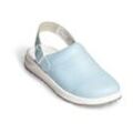 Abeba - Berufsschuhe Clog Active 87081 blau mit Schnalle Gr. 39