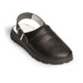 Abeba - Berufsschuhe Clog 87030 Active schwarz perforiert mit Schnalle Gr. 48