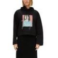 s.Oliver Sweatshirt mit Frontprint, grau