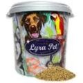 10 kg Lyra Pet® Dari weiß in 30 L Tonne