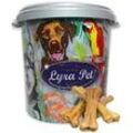 10 Stk. Lyra Pet® Kauknochen ca. 30 cm in 30 L Tonne