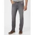 Paddock`s 5-Pocket Jeans Herren Baumwolle, grau