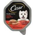 Cesar® Hunde-Nassfutter mit saftigem Rind & Leber 14x 150,0 g