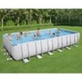 Bestway Power Steel Pool-Set Rechteckig 732x366x132 cm 3202640